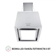 Вытяжка островная PERFELLI CSE 4685 I 1000 LED - изображение 7