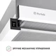 Вытяжка телескопическая PERFELLI TL 502 WH LED - изображение 5