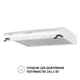 Вытяжка плоская Perfelli PL 6042 W LED - изображение 3