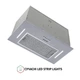 Вытяжка полновстраиваемая Perfelli BI 5453 I 850 LED Strip - изображение 4
