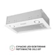 Вытяжка полновстраиваемая PERFELLI BI 5022 WH LED - изображение 4