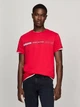 Чоловіча футболка Tommy Hilfiger Strip Graphic, червоний колір, розмір XL, (78JA562-201) - зображення 1