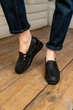Мокасини DJUS SHOES натуральна шкіра 41 розмір (26,9 см.) 09.02.2026 Чорний - зображення 2