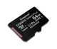 Карта памяти Kingston Canvas Plus 64 gb class 10 micro sd + адаптер - изображение 2