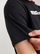 Футболка хлопковая длинная мужская Jack & Jones 12233999 XL Black (5715424107154) - изображение 5