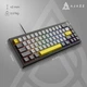 Клавіатура Ajazz AK650 Moon Yellow Switch Black USB-C (AK650-MY-GWY) ( 19393 ) - изображение 5