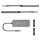 USB-хаб J5create USB-C 5-в-1 Grey (JCH453-N) ( 14783 ) - зображення 7