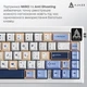 Клавіатура Ajazz AK650 Sea Salt Switch White USB-C (AK650-SS-BWB) ( 13930 ) - изображение 5