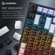 Клавіатура бездротова GamePro Asgard Valhalla Pro Black (MK160B-D-Pro) ( 18701 ) - зображення 9