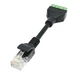 RJ45 коннектор с 4-пиновой клеммной колодкой 10 см - изображение 2