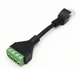 RJ45 коннектор с 4-пиновой клеммной колодкой 10 см - изображение 4
