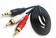 Кабель 3,5mm 2 RCA 1,5м JACK 2RCA - изображение 2