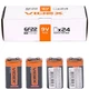 Батарейка Крона Videx 6F22 9V +40% Lifetime - зображення 3