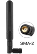 Антенна Wi Fi двухканальная L-образная 16 СМ 8Dbi SMA-F - изображение 3