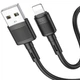USB lighting Кабель HOCO X83 1м чорний - зображення 2
