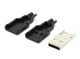 USB 2.0 штекер конектор Type-A у корпусі - зображення 3
