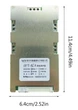BMS контроллер 16S аккум 3,7 V Li-ion 60V 45A MAX 90 A заряда/разряда - изображение 2