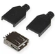 Гнездо USB тип A на кабель в корпусе - изображение 1