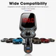 FM модуль MP3 S30 Bluetooth 5.0 для автомобилей быстрая зарядка 2 USB громкая связь шумоподавление - изображение 3