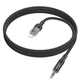Аудіокабель HOCO UPA27 iP to 3.5mm male, nylon braid, 1.2m, Black (6942007612524) (19687) - зображення 4