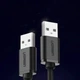 Кабель UGREEN USB 2.0 A Male to A Male Cable 2m (Black) (UGR-10311) (19798) - изображение 4