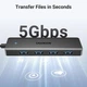 USB-хаб UGREEN 4-Port USB 3.0 Hub 0.15m (UGR-25851) (19716) - зображення 4