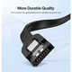 Кабель UGREEN US217 SATA 3 Data Cable 0.5m (Black)(UGR-30796) (UGR-30796) (19804) - изображение 2