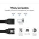 Кабель UGREEN US217 SATA 3 Data Cable 0.5m (Black)(UGR-30796) (UGR-30796) (19804) - изображение 5