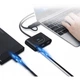 USB-хаб UGREEN USB 3.0 Hub 0.5m (Black) (UGR-20290) (19717) - зображення 3