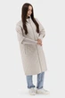 Жіноча тонка куртка casual з втачним рукавом та качиним пухом Snow Owl (молочний, M), 117007, 116978 - изображение 3
