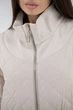 Жіноча тонка куртка casual з втачним рукавом та качиним пухом Snow Owl (молочний, M), 117007, 116978 - изображение 5