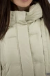 Жіноча осіння куртка casual з біопухом і капюшоном Snow Owl (оливковий, 2XL), 117030, 116977 - изображение 5
