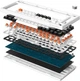 Клавіатура ігрова бездротова/дротова GamePro Asgard Valhalla MK160W Pro 75 RGB White - зображення 4