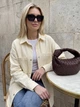 Сорочка джинсова бежева , 42-46 - зображення 3