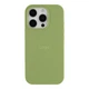 Чохол Premium Silicone Case Full Size (AA) для iPhone 16 Pro 01.Mint - изображение 1