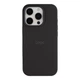 Чохол Silicone Case Full Size (AA) для iPhone 16 Pro 15.Dark Grey - зображення 1