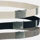 Ремень мужской тканевый Levi's 630286636 115 см 3 шт Разноцветный (1159798180) - изображение 3