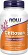 Хитозан с хром Now Foods, Chitosan Plus Chromium, 500 мг, 120 капсул - изображение 1