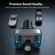 FM-трансмітер Baseus S-09 Pro Series Car FM Transmitter Cluster Black (C10762200113-00) - изображение 8