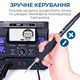 Паяльна станція 2 в 1 WEP 992D-III / термофен + 2 паяльники C210 C245 / 3 канали пам'яті / 1220 Вт - зображення 3