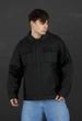 Мужская демисезонная куртка стаф черная кожаная Staff black XL (382079) - изображение 6