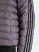 Куртка демисезонная короткая с капюшоном женская Adidas Originals Adicolor Slim JX2938 M Grey Strata (4068808607735) - изображение 5