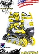 Ролики Scale Sports LF 967 Желтый, размер 29-33 (760250852) - изображение 1