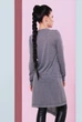 Дизайнерская кофта - туника к джинсам Fashion M серый 43336018 - изображение 2