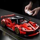 Конструктор на радіокеруванні 1:14 Ferrari 36 см з мотором та пультом, 1314 деталей червона - зображення 2
