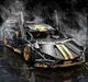 Конструктор на радіокеруванні 1:14 Lamborghini Black Taurus 36 см з мотором та пультом, 1314 деталей чорна з золотом - зображення 5