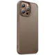 TPU чохол Carbon Protective with Magnetic safe на Apple iPhone 13 Pro (6.1") Coffee - зображення 1