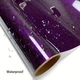 Защитная виниловая пленка для авто 10 см длина 150 см Purple Forged Carbon - изображение 3