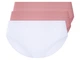 Трусики-слип набор 3шт. в рубчик для женщины Esmara LYCRA® 473570-1 M Комбинированный - изображение 1