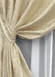 Комплект штор на люверсах VR-Textil Льон мармур Pavliani ХО № 1909ш Кремовий 150х250 см 2 шт (37-0320) - зображення 5